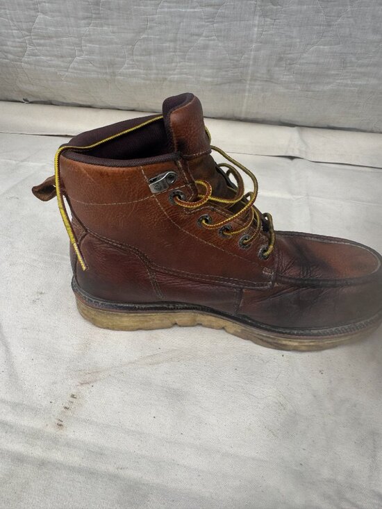 Mens Wolverine Moc-Toe work boots 10.5 slightly used main image 6